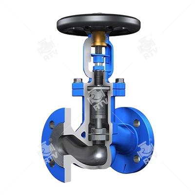 Bellows globe valve