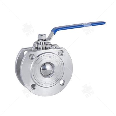 Wafer ball valve