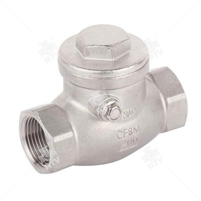 Thread check valve