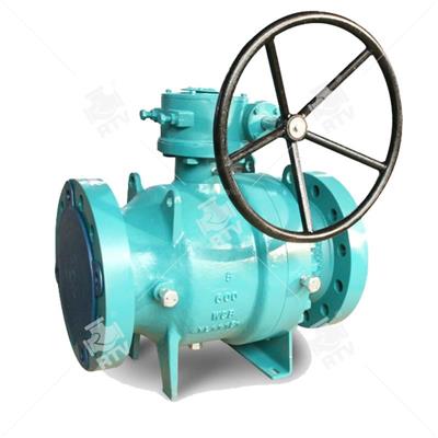 Cast Steel Trunnion Mounted Ball Valve