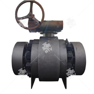 3PC Class2500LB Forged Steel Trunnion Mounted Ball Valve