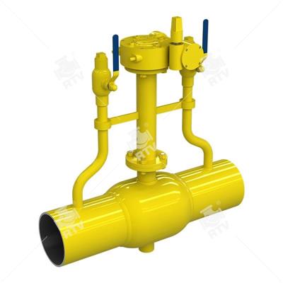 Gas Direct Buried Fully Welded Ball Valve