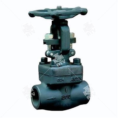 Forged steel gate valve