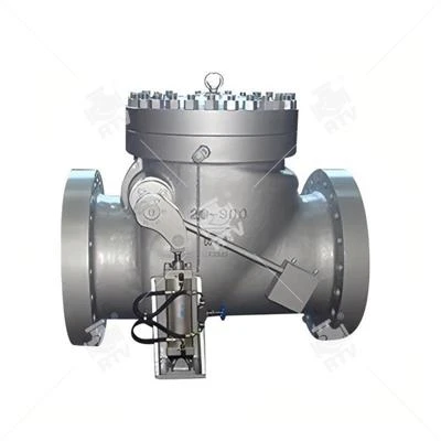 API6D Обратный клапан с цилиндром, A216 WCB, API 6D, 20 дюймов, 900 фунтов