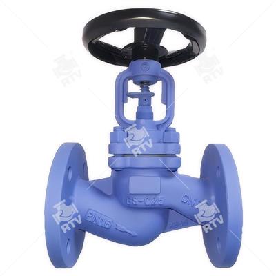 DIN Bellows globe valve