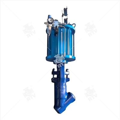 Y PATTERN PNEUMATIC ACTUATED GLOBE VALVE