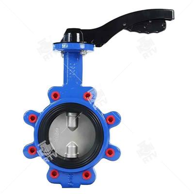 Half Shaft Without Pin Lug Butterfly Valve 