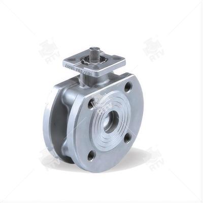 High platform Wafer ball valve