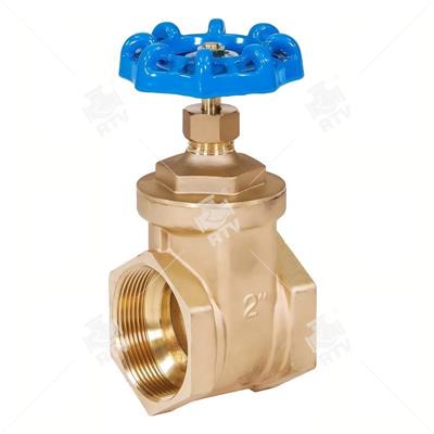 Thread brass gate valve