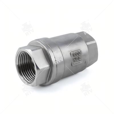 Lift thread check valve