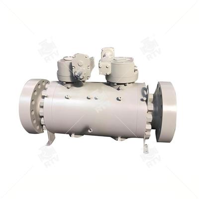 Double Ball Block And Ball Valve