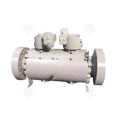 Двойной шаровой блок и шаровой кран